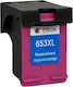 Συμβατό Μελάνι Εκτυπωτή InkJet HP Hp 653xl Cl (3ym74ae) 18ml Πολλαπλό (Color) 1τμχ