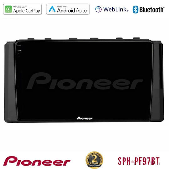 Pioneer Ηχοσύστημα Αυτοκινήτου για Subaru BRZ 2022+ (Bluetooth/USB/WiFi/GPS/Apple-Carplay/Android-Auto) με Οθόνη Αφής 9"