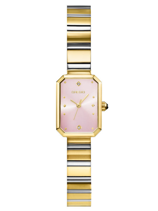 Gregio Womens Watch Battery with Gold Metal Bracelet