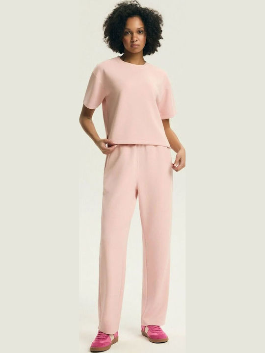 Henderson Henderson Sommer Damen Schlafanzug Set Rosa