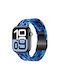 Watchband Hoco Wa36 Elegant Series 44 45 46 49mm Plastic Bracelet Apple Watch Series 1 2 3 4 5 6 7 8 9 SE Ultra1 Ultra2 Blue