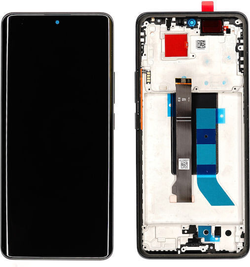 Xiaomi Service Pack Screen with Touch Mechanism for Redmi Note 14 Pro 5g Black