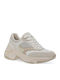 Women's Chunky Beige Sneakers