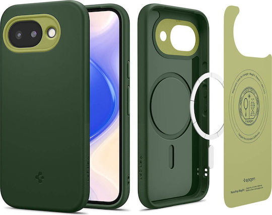 Spigen Nano Pop Mag Fit Rückseite Silikon Grün Für Google Pixel 10a
