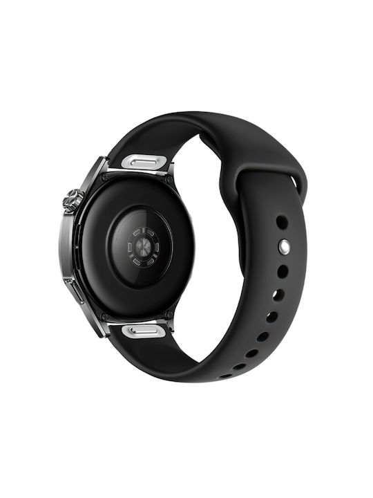 Hoco Wh22 Silikon Samsung Huawei Xiaomi Vivo Oppo Tragbare Bänder 22mm Universell Schwarzes