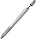 6 In 1 Multifunctional Device Zola Pen Ruler 2 Screwdrivers Spirit Level Touch Screen Control Gray
