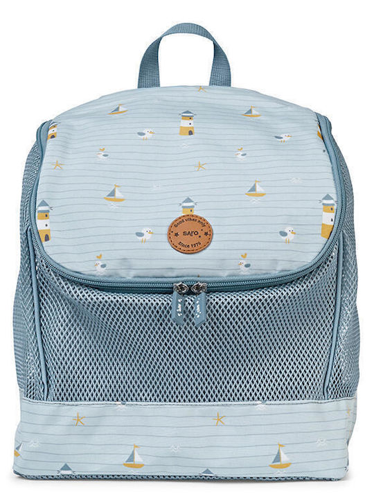 Saro Navy Hugs Παιδική Τσάντα Πλάτης Μπλε 31x26x16εκ. Saro Navy Hugs Παιδική Τσάντα Πλάτης Μπλε 31x26x16εκ.