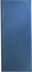 Set 125 Blue Paper Envelope-type Cutlery Holders 11x25cm Mn012411