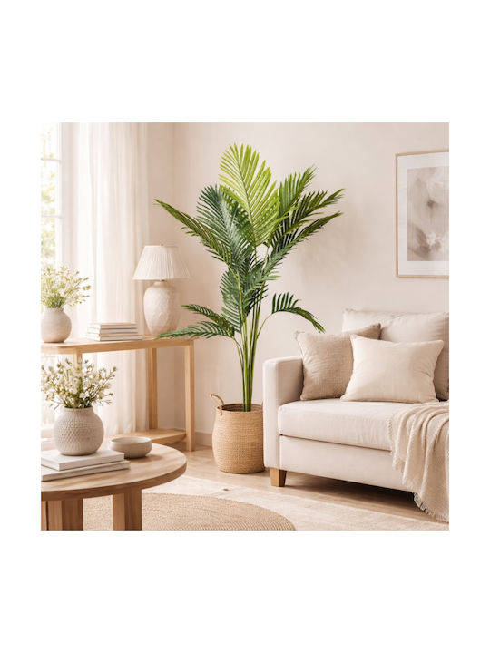 Plantă Artificială Palmier Areca Ghiveci 150cm 87741