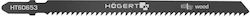 Set 5 Ersatzklingen Elektrische Säge Hogert 9tpi 126mm Ht6d653