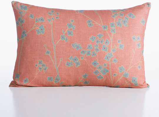 Nef-Nef Homeware Zierkissen Floriva Koralle 35x55 cm Nef-Nef Homeware Zierkissen Floriva Koralle 35x55 cm
