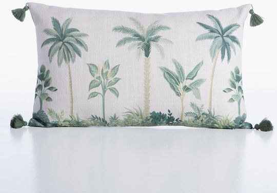 Nef-Nef Homeware Throw Pillow Growth Growth Green 30x50cm Nef-Nef Homeware Throw Pillow Growth Growth Green 30x50cm