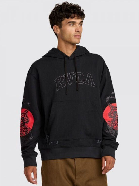 Sweatshirt with Hood Black