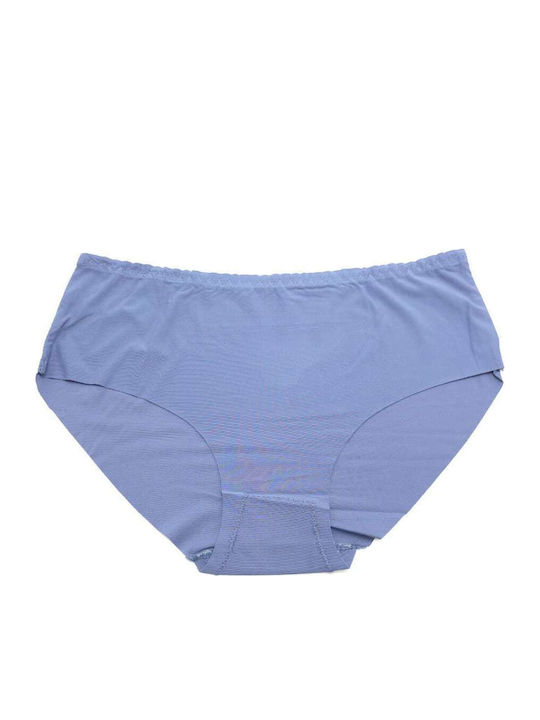 Hand's Foner Γυναικείο Slip χωρίς Ραφές Μπλε Μωβ