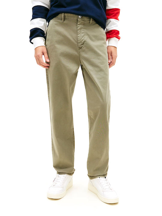 Tommy Hilfiger Pantaloni Chino Kaki