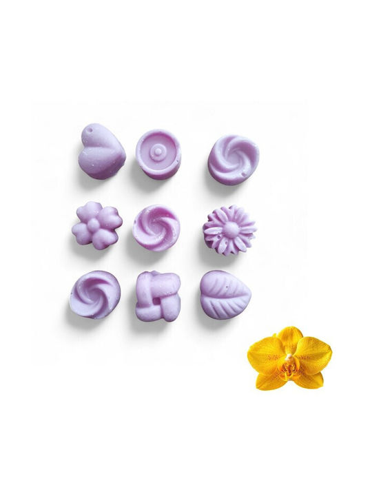 24home.gr Σετ Αρωματικών Wax Melts με Άρωμα Ορχιδέα WXM09-gold orchid 9τμχ