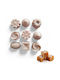 24home.gr Set of Home Fragrance Wax Melts WXM09-Salt Caramel 9 Pieces