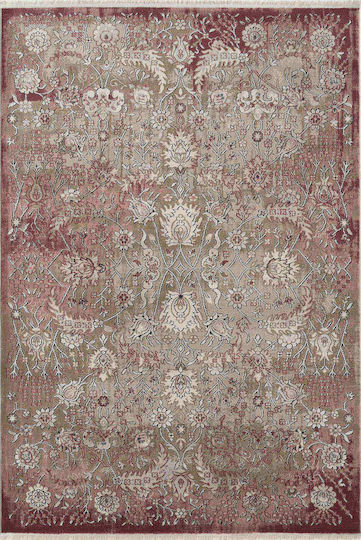 Isexan Versalia Living Room Rug Rectangular Orange 67x67cm