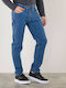 Men's Jeans Pants with Slim Fit Light Blue