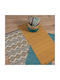 Nef-Nef Homeware Klodia Wohnzimmer Teppich Rechteckig Baumwolle Senf 70x140cm