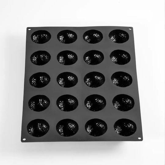 Pavoni Formă de Patiserie pentru Tartă din Silicon 20 Poziții 6x6x3.7cm