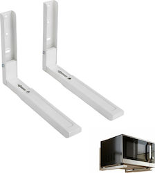 Avizar Microwave Wall Mount Strong Secure Attachment White