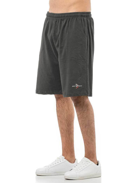 Bodymove Men's Bermuda Shorts Gray 495S26.Pontiki
