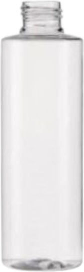 Flacon Sticlă Pet Plastic Transparent Capac Plastic Pp24 100ml