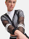 Women's Cardigan with Zipper in Black Colour