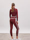 Damen Leggings Berry Wine