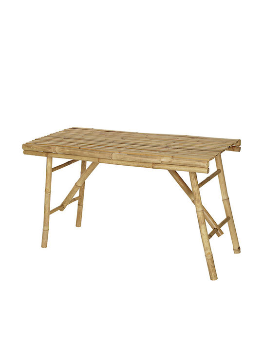 Masă Pentru Exterior Din Bambus Flat 118x56x73cm