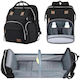 Bag-Bed Backpack Black 40x30x20cm