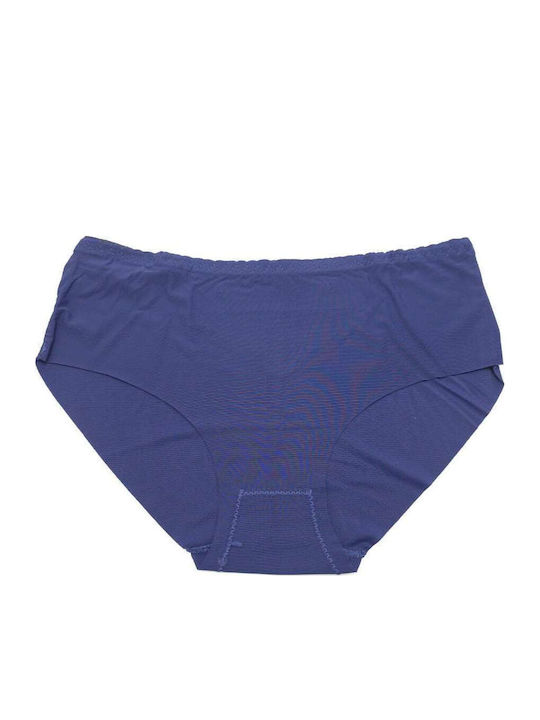 Hand's Foner Γυναικείο Slip χωρίς Ραφές Μπλε Μαρέν