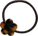 Avizar Casual Elastic Cherry Blossom Hair In Acrylic Minimalist Beige Beige