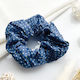 Avizar Classic Sweet Cotton Hair Retro Chic Polka Dot Navy Blue Navy Blue