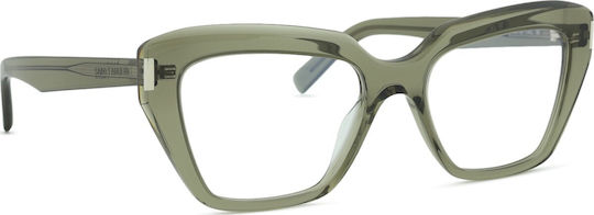 Rame Ochelari Pentru Femei Din Plastic Saint Laurent Sl 829 005 54