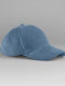 Earthaware Organic Cord Baseball Cap Beechfield B680 Slate Blue