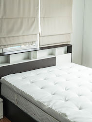 Madi 21840-01 Μονό Memory Foam με Ίνες Μπαμπού & Λάστιχα Εφαρμογής 100x200x6εκ.