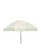 Circular Wooden Beige Garden Parasol Φ2.3m