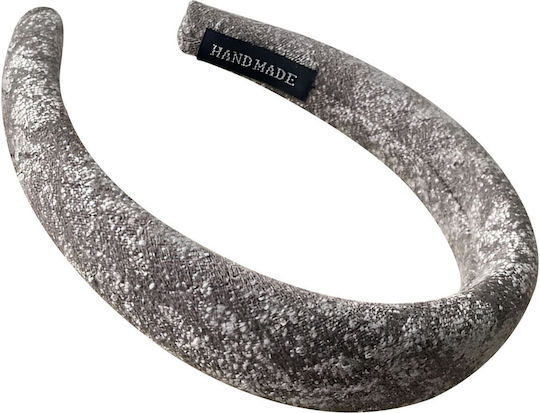 Avizar Large Headband Hair In Vintage Chic Uni Mesh Gray Grey