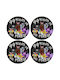 Koupakoupa Roblox 99 Nights In The Forest Round Wooden Coaster 4 Pieces