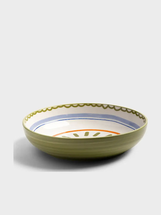 &Klevering Porcelain Green Salad Bowl 30cm