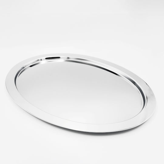 Fackelmann Stainless Steel Serving Tray 45.5x34cm
