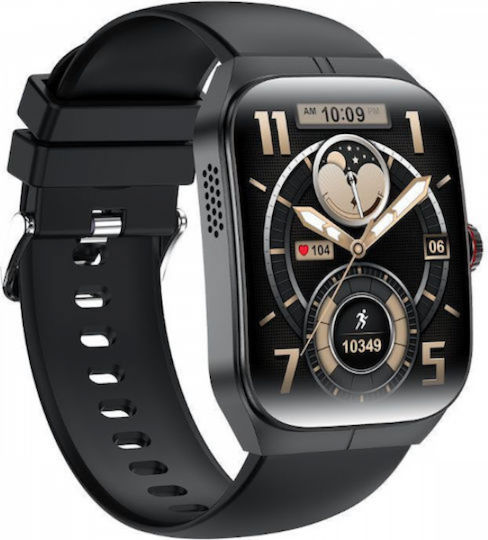 iXchange SW-15 Smartwatch cu Pulsometru (Negru)
