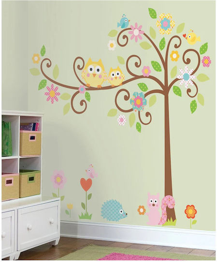 RoomMates Decor Παιδικό Διακοσμητικό Αυτοκόλλητο Τοίχου With The Birds
