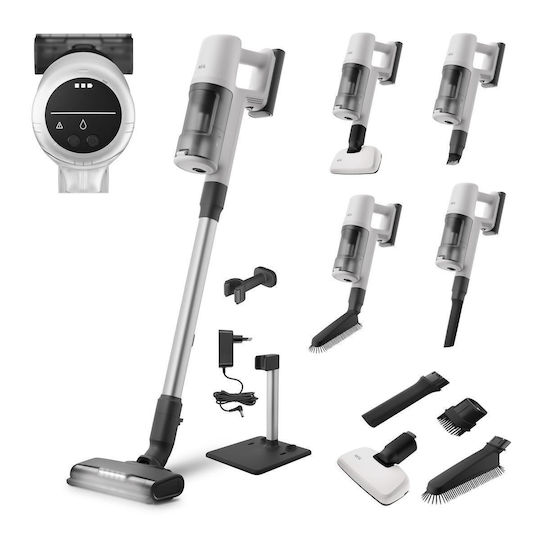 AEG 6000 Rechargeable 2 in 1 Stick & Handheld Vacuum 21.6V White