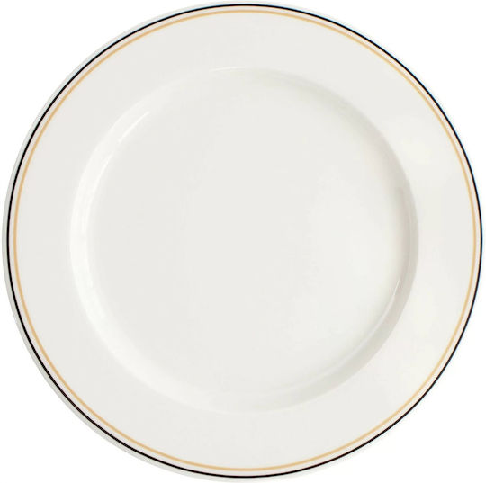Verlo Πιάτο Ρηχό Μπεζ με Διάμετρο 21cm