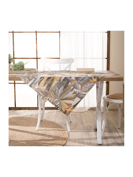 Teoran Checkered Tablecloth Orba Multicolour 90x90cm