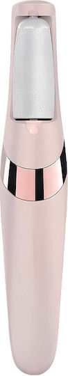 Avizar Rechargeable Pedicure Device 16w Interchangeable Abrasive Rollers Pink