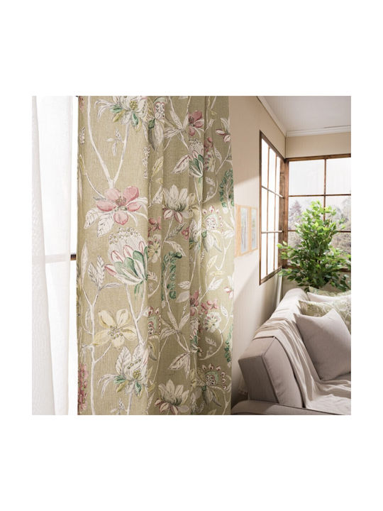 Teoran Green Tunnel Curtain 140x260cm